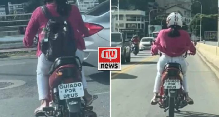 Placa personalizada em moto chama atenção e gera infração gravíssima em Colatina