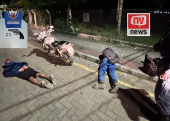 Dupla é presa com revólver durante patrulhamento da PM em Barra de São Francisco