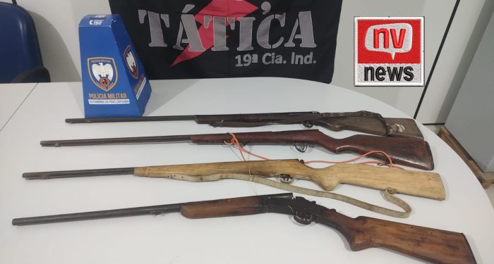 Homem é detido por posse irregular de arma de fogo na zona rural de Mucurici