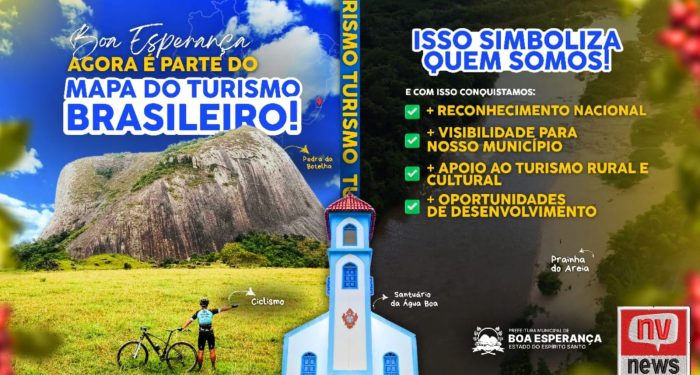 Boa Esperança volta ao Mapa do Turismo Brasileiro após sete anos