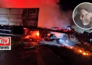Tragédia na BR-381: Capixaba morre carbonizado após colisão entre carretas em Minas Gerais