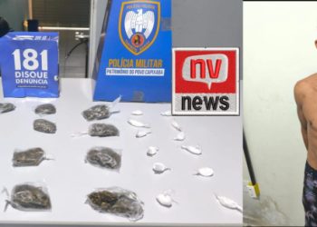 Escorpião é preso por tráfico de drogas em operação do serviço reservado em Montanha