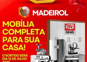 Comercial Madeirol vai sortear mobília completa para seus clientes