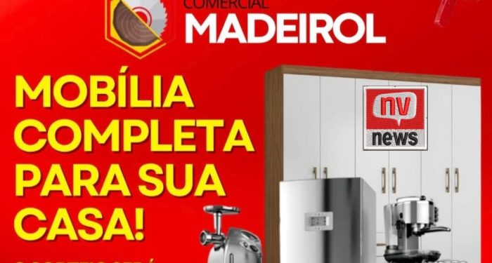 Comercial Madeirol vai sortear mobília completa para seus clientes