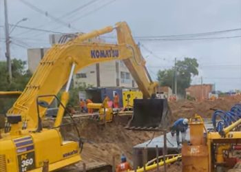 Macrodrenagem de Guriri avança no lado sul com investimento de R$ 344 Milhões