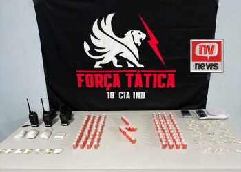 Jovem é preso por tráfico de drogas após perseguição e apreensão de entorpecentes em Pinheiros