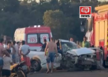 Tragédia na Zona Rural de Linhares: Criança e Jovem Morrem em Capotamento de Picape; Motorista Está Foragido