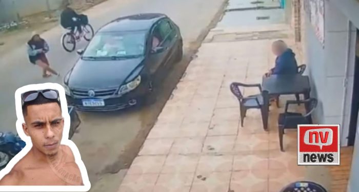 Vídeo: Jovem é assassinado a tiros dentro de carro em Aracruz na presença da mãe e do irmão