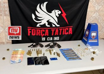 Policiais do 11º BPM apreendem drogas em terreno próximo a bar em Barra de São Francisco