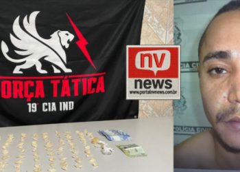 Criminoso de alta periculosidade é preso em Montanha durante operação contra o tráfico de drogas