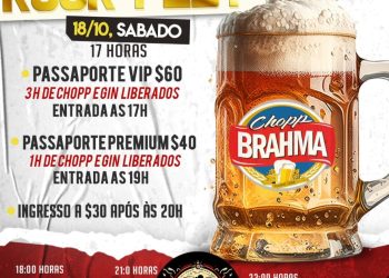 Oktober Rock Fest agita Guriri neste sábado com muito rock, blues, country rock e chopp liberado