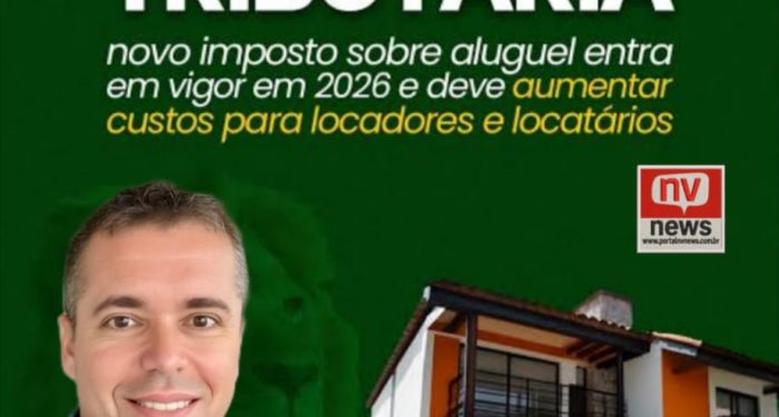 Renda de aluguel terá nova cobrança de impostos em 2026- saiba se você será afetado