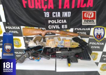 Operação conjunta prende suspeitos de homicídio e tráfico em Montanha e Vinhático