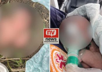 Bebê recém-nascida é encontrada abandonada entre Boa Esperança e São Mateus