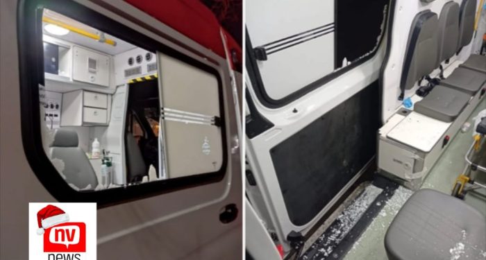 Homem agride ex-esposa e ataca ambulância do Samu durante atendimento em Boa Esperança
