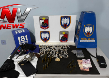 Operação em Pinheiros prende suspeito com mandado em aberto e apreende armas e drogas