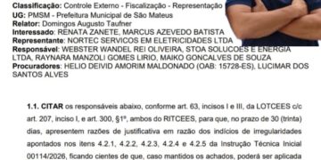 TCE-ES cobra explicações da gestão Marcus Batista sobre licitação da iluminação da Orla de Guriri