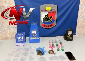 Suspeito é preso com crack e maconha durante ação da Força Tática em Montanha